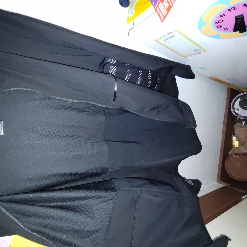 Black Zip-Up Jacket with Mesh Accents By Champion - Picture 3 of 5